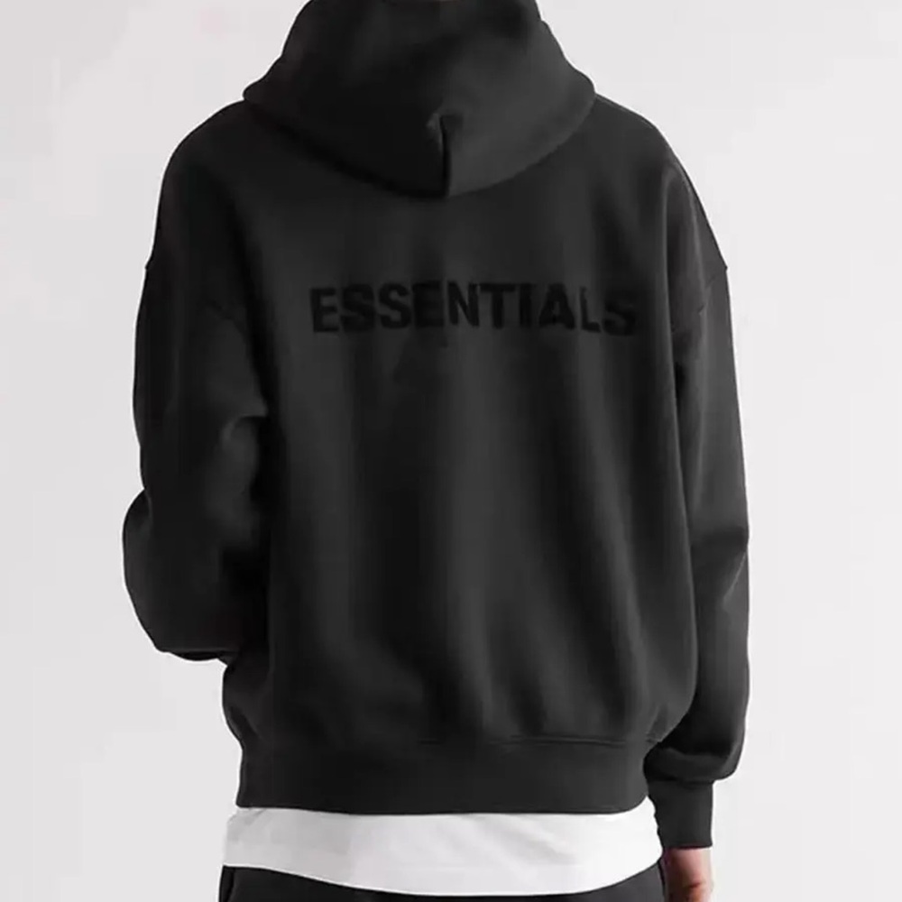 Essentials Fear of God Black sweatshirt